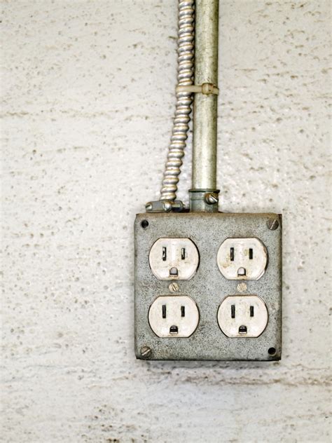 commercial outside electrical box|exposed outlet box.